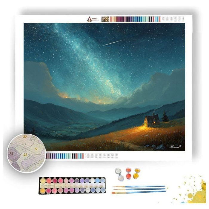 STAR MEADOW OUTPOST - Paint by Numbers Full Kit