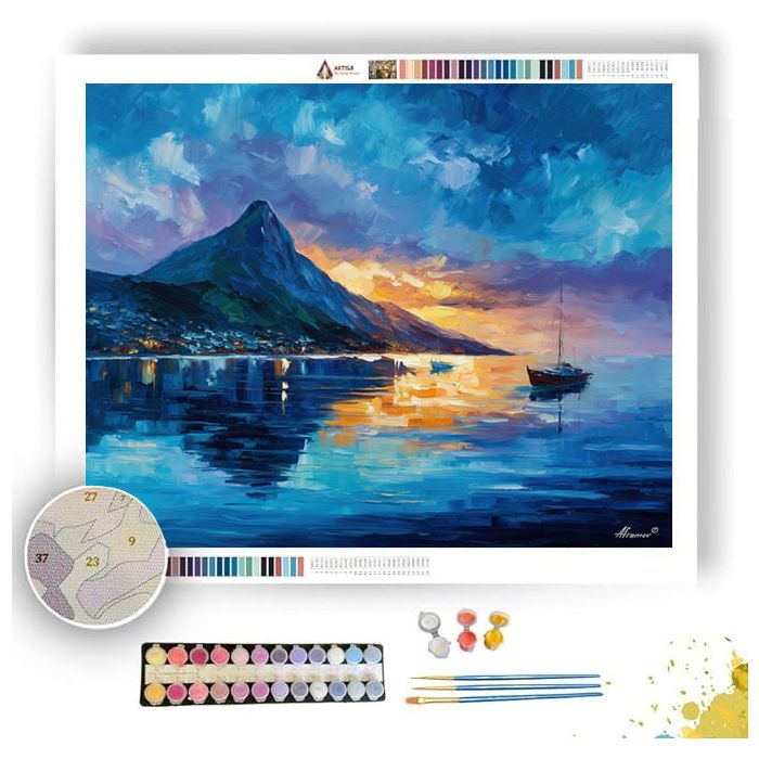 SUGARLOAF MORNING - Paint by Numbers Full Kit