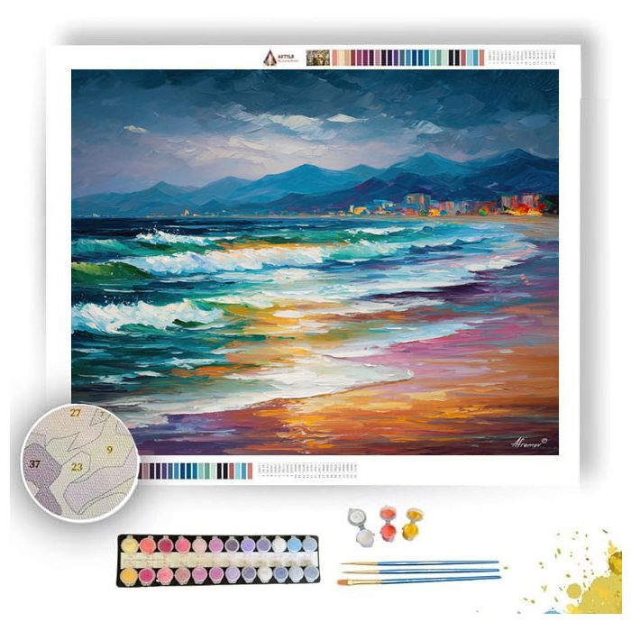 HAGUE COASTLINE - Paint by Numbers Full Kit
