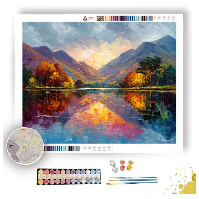 KILLARNEY LAKES - Paint by Numbers Full Kit
