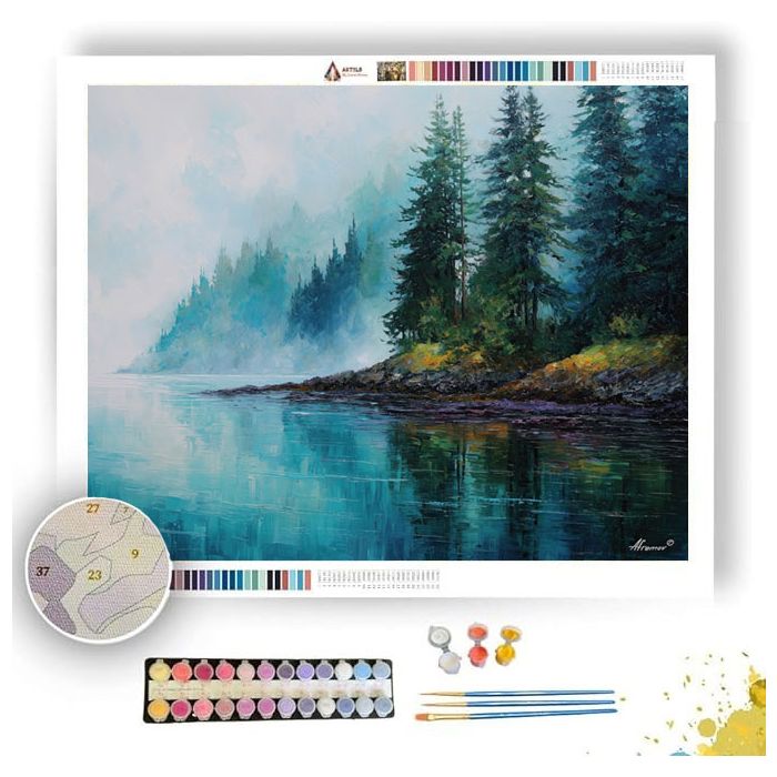 HAIDA GWAII SHORE - Paint by Numbers Full Kit