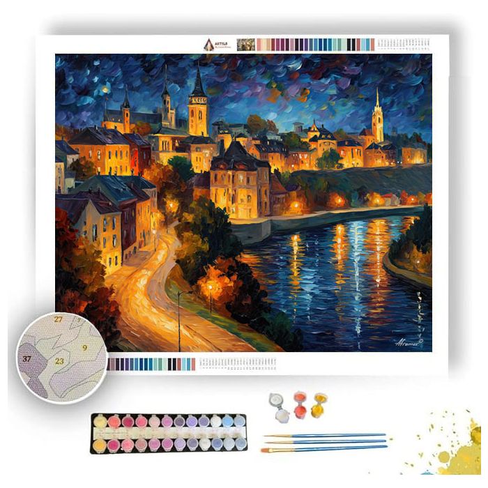 TOLEDO RIVER BEND - Paint by Numbers Full Kit