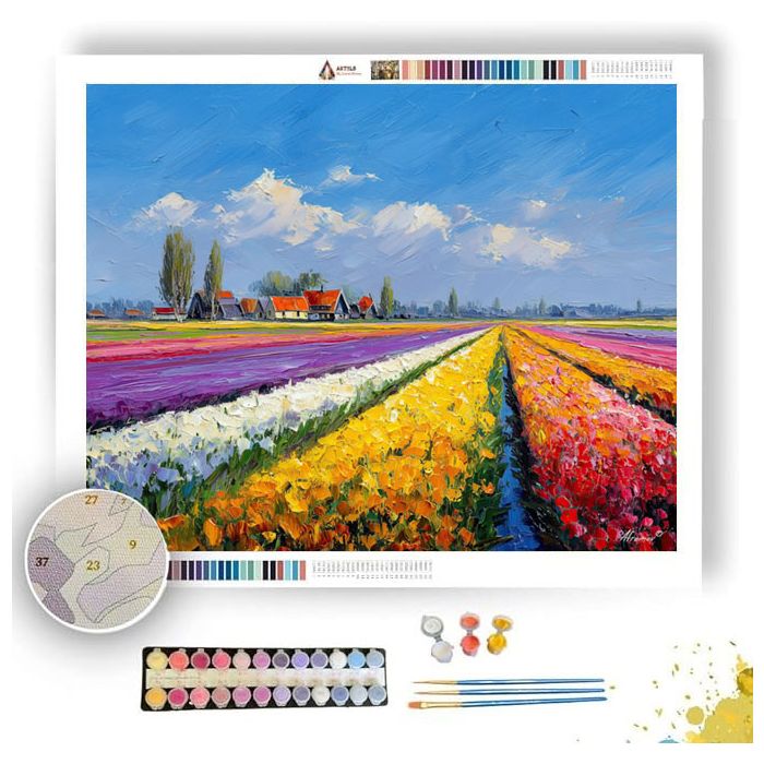 KEUKENHOF BLOOMS - Paint by Numbers Full Kit