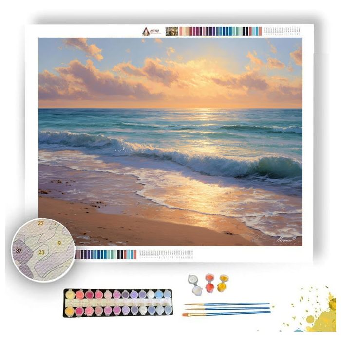 FLORIDA COAST SUN - Paint by Numbers Full Kit