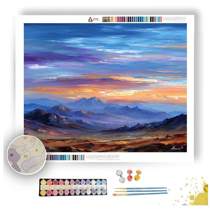 SINAI MOUNTAIN VIEW - Paint by Numbers Full Kit