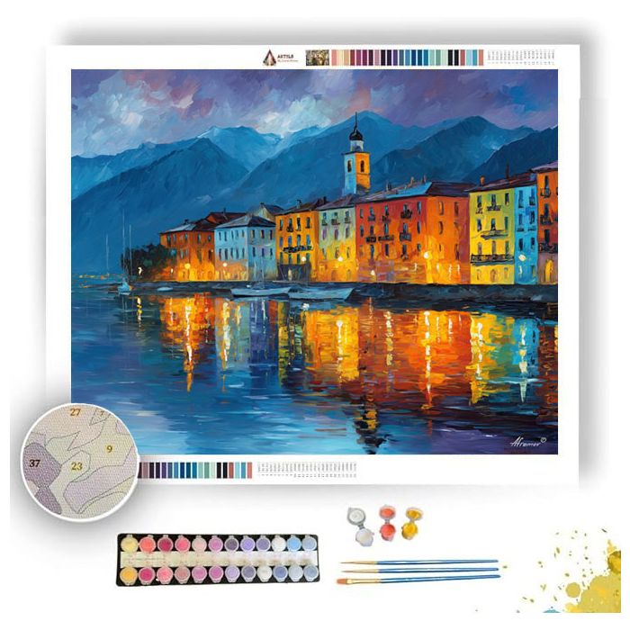 ASCONA LAKEFRONT - Paint by Numbers Full Kit