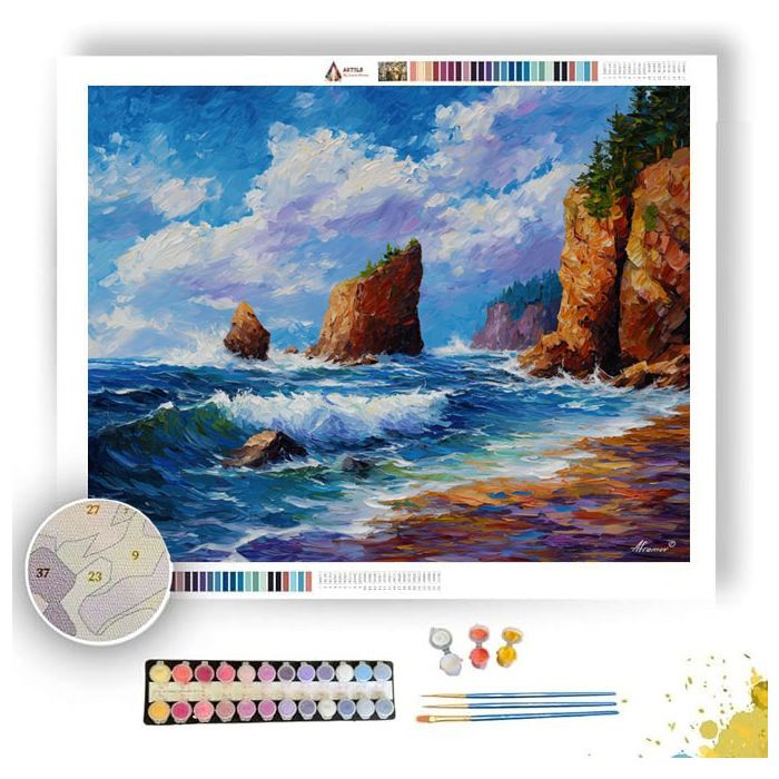 FUNDY TIDES COAST - Paint by Numbers Full Kit