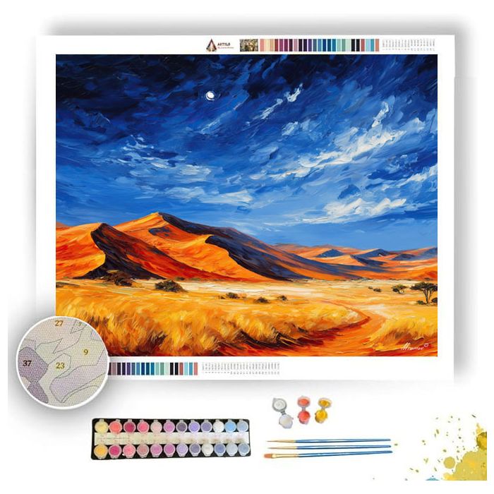 KALAHARI DUNES - Paint by Numbers Full Kit