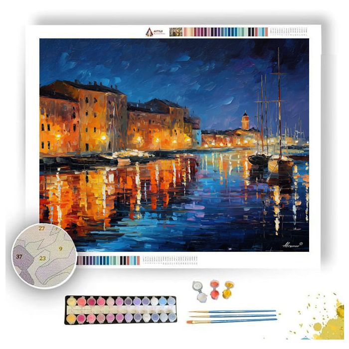 ALEXANDRIA HARBOR - Paint by Numbers Full Kit