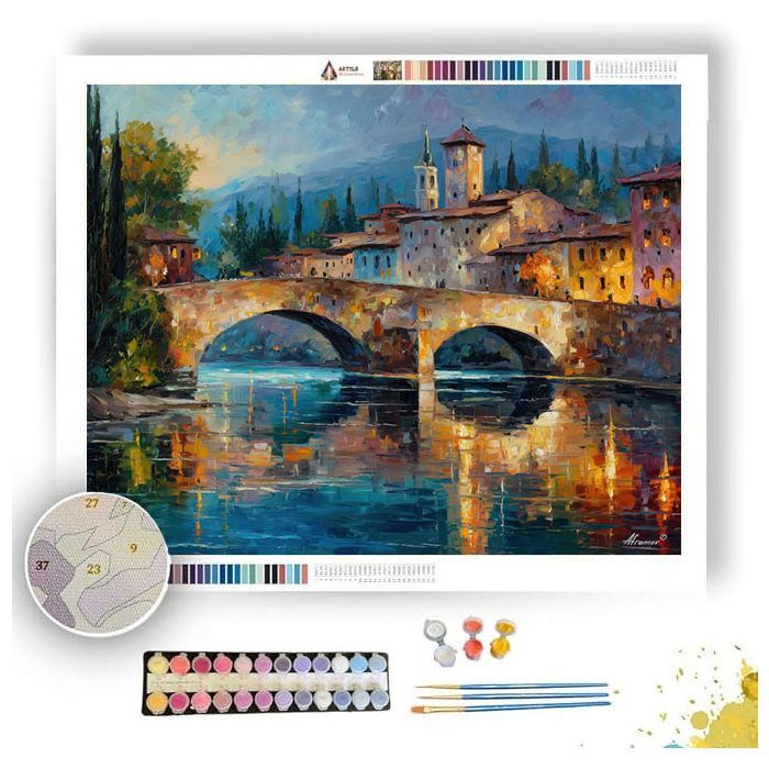 VERONA OLD BRIDGE - Paint by Numbers Full Kit