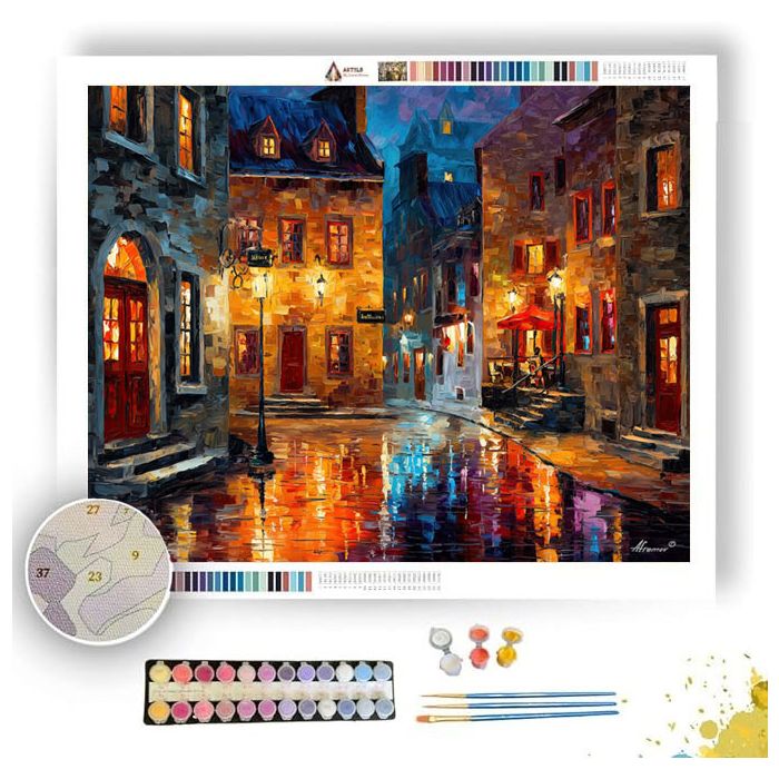 QUEBEC OLD TOWN - Paint by Numbers Full Kit