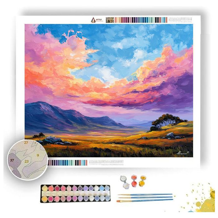 BRAZILIAN HIGHLANDS - Paint by Numbers Full Kit