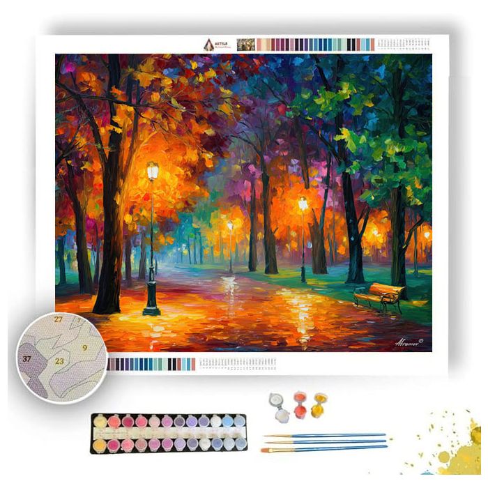 VIENNA AUTUMN PARK - Paint by Numbers Full Kit