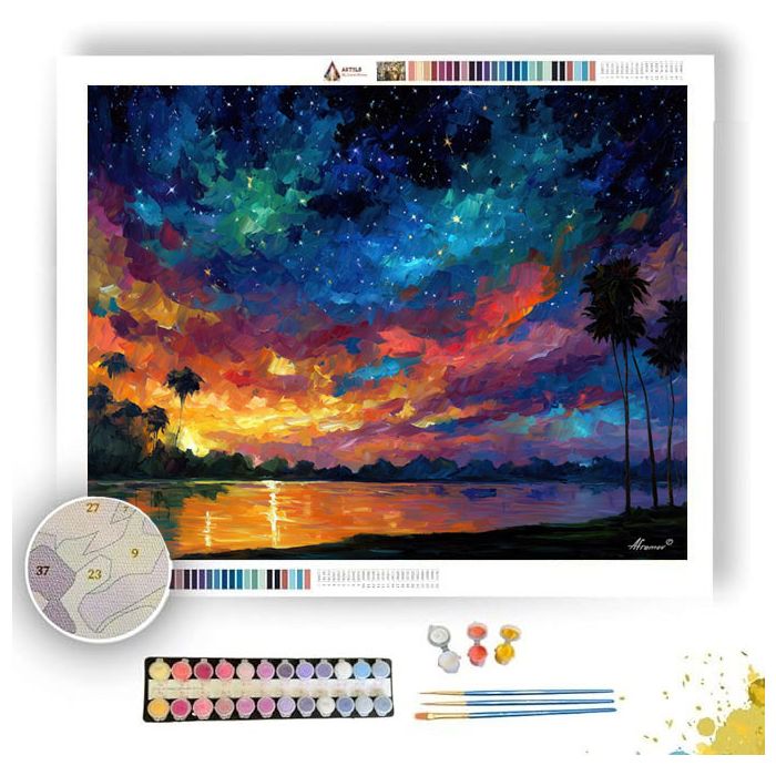 BRAZILIAN NIGHT SKY - Paint by Numbers Full Kit