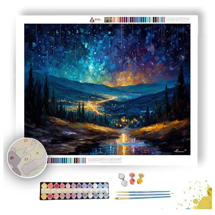 STARFALL VALLEY - Paint by Numbers Full Kit
