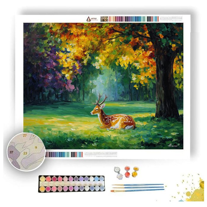 NARA DEER GARDEN - Paint by Numbers Full Kit