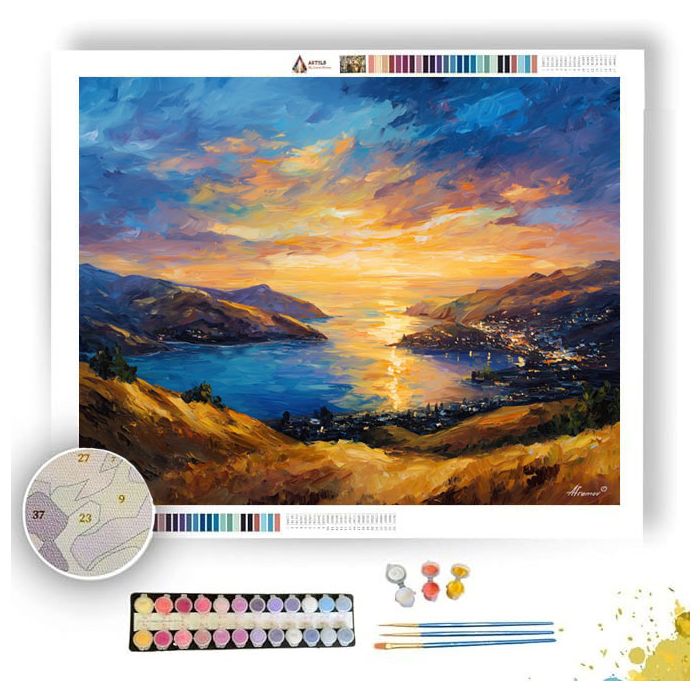 OTAGO PENINSULA LIGHT - Paint by Numbers Full Kit