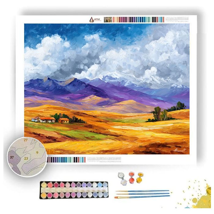 PERUVIAN HIGHLANDS - Paint by Numbers Full Kit