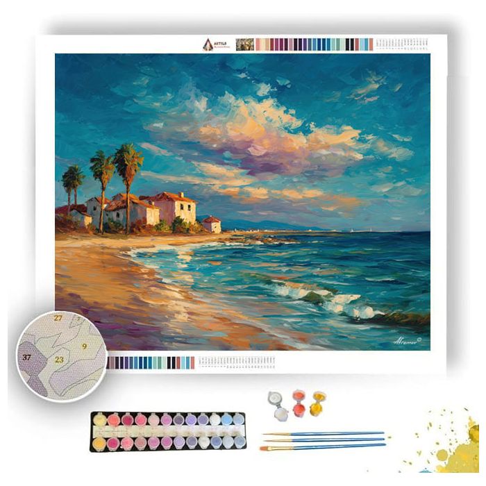 VALENCIA COAST LIGHT - Paint by Numbers Full Kit