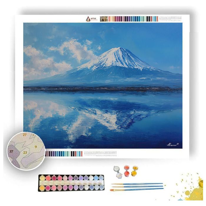 MOUNT FUJI REFLECTION - Paint by Numbers Full Kit