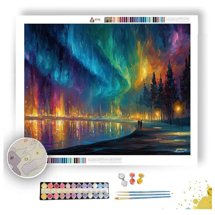 AURORA GATEWAY - Paint by Numbers Full Kit