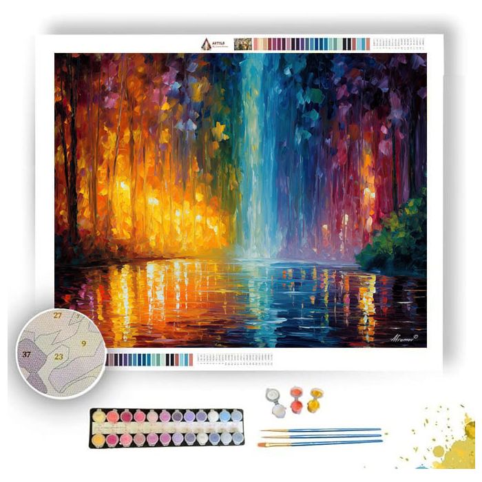 SELJALANDSFOSS PATH - Paint by Numbers Full Kit