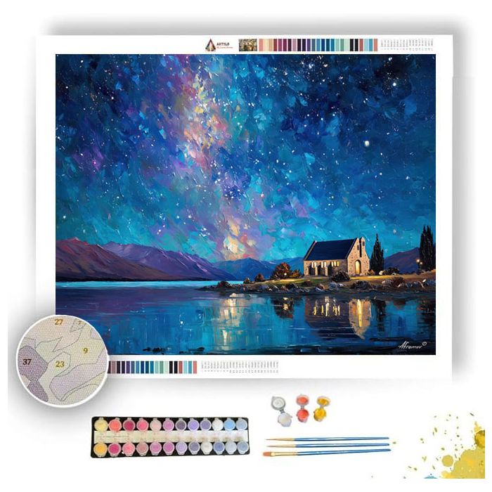 TEKAPO STAR NIGHT - Paint by Numbers Full Kit