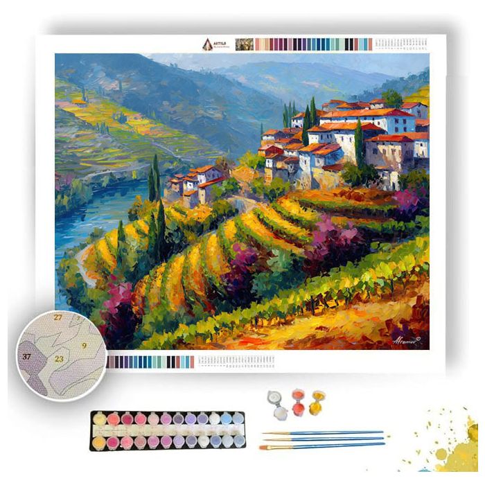 DOURO VALLEY VINES - Paint by Numbers Full Kit