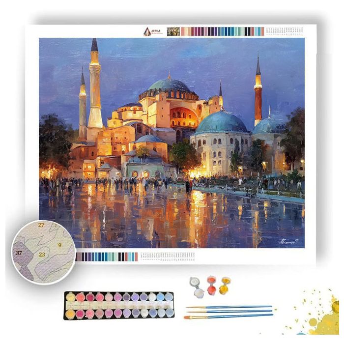 HAGIA SOPHIA GLOW - Paint by Numbers Full Kit