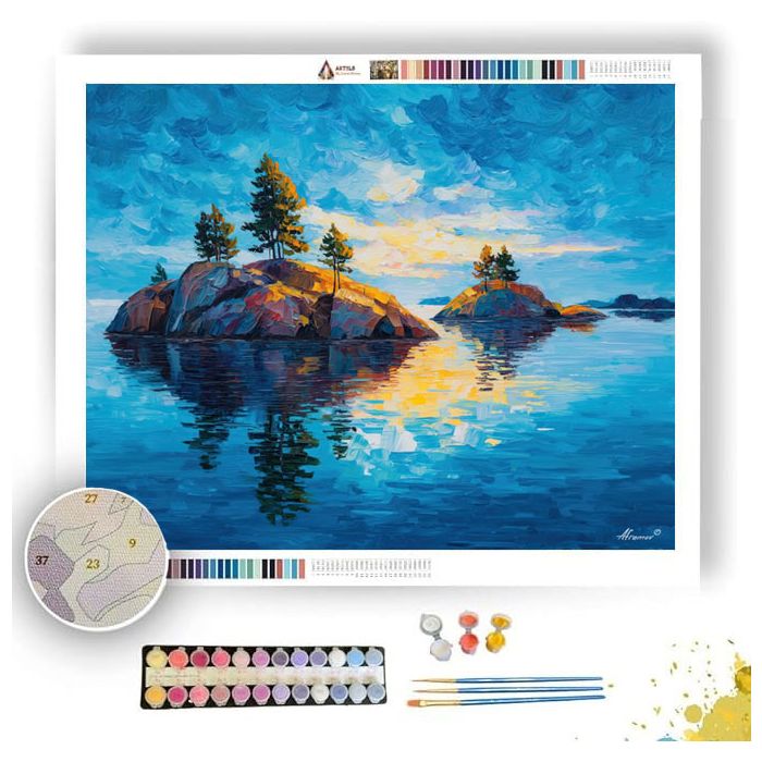 SWEDISH ARCHIPELAGO - Paint by Numbers Full Kit