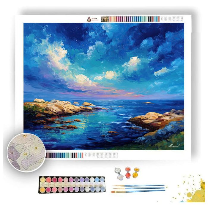 DANISH ISLAND SHORE - Paint by Numbers Full Kit