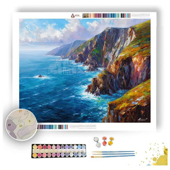 SLIEVE LEAGUE HEIGHTS - Paint by Numbers Full Kit
