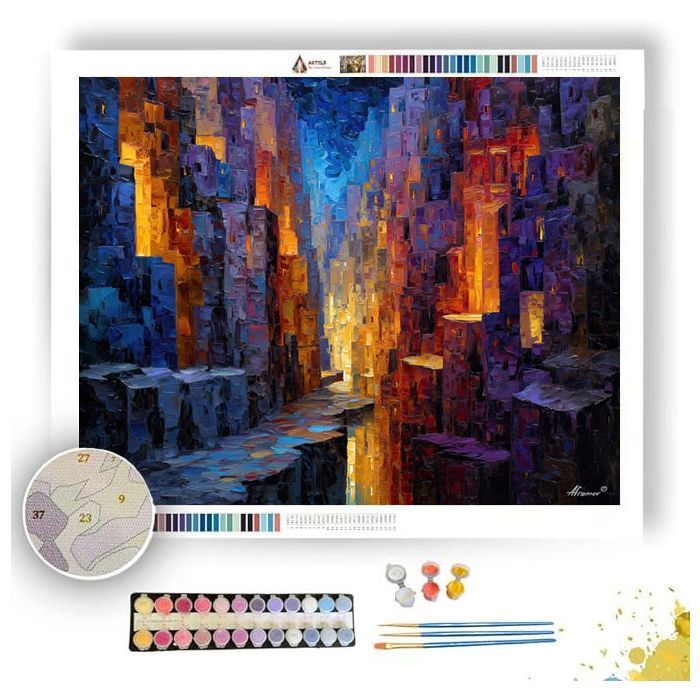 SKYLIGHT CANYON REALM - Paint by Numbers Full Kit