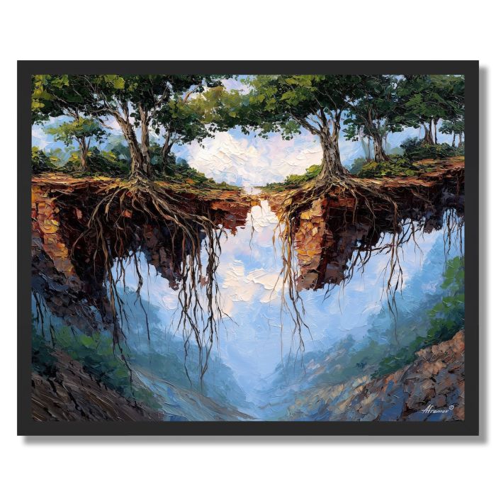 SKY ROOT VALLEY - FRAMED