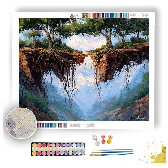 SKY ROOT VALLEY - Paint by Numbers Full Kit