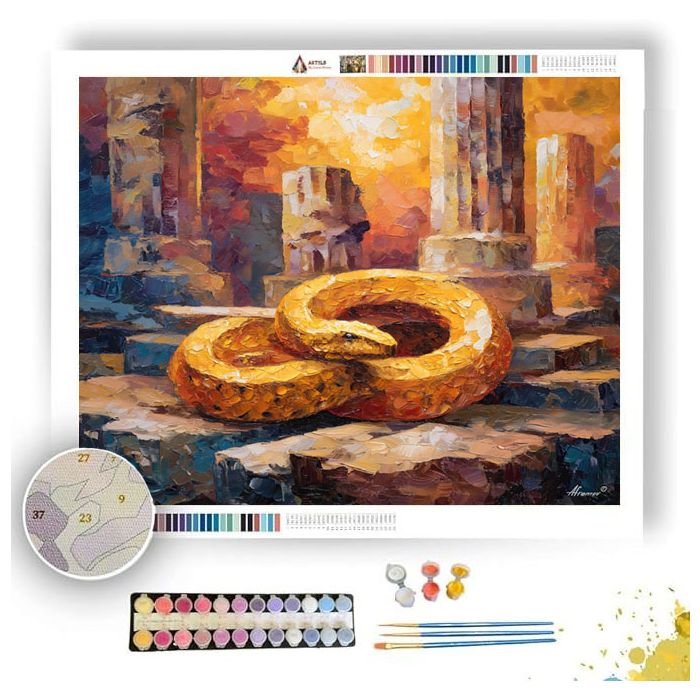 SUNSCALE SERPENT - Paint by Numbers Full Kit