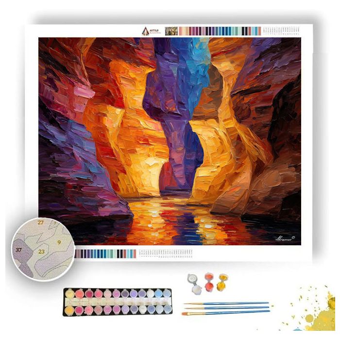 ETHEREAL CANYON - Paint by Numbers Full Kit