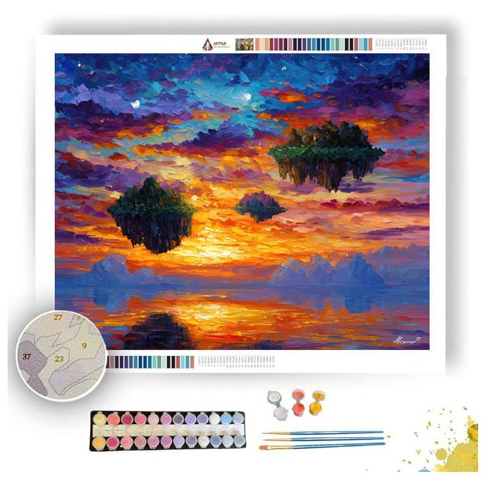 LUMINOUS SKY REALM - Paint by Numbers Full Kit