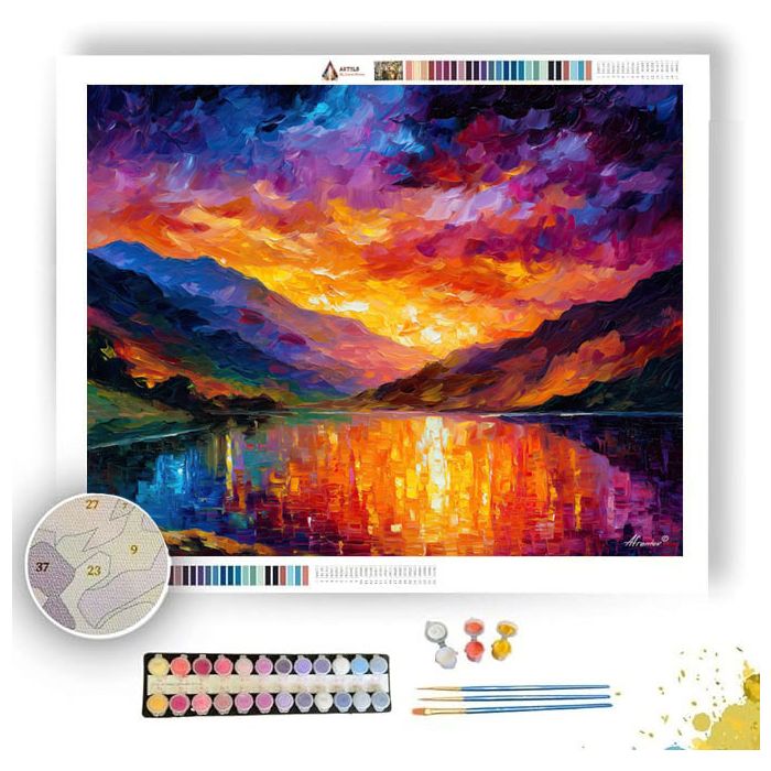 EMBERSTONE VALLEY - Paint by Numbers Full Kit