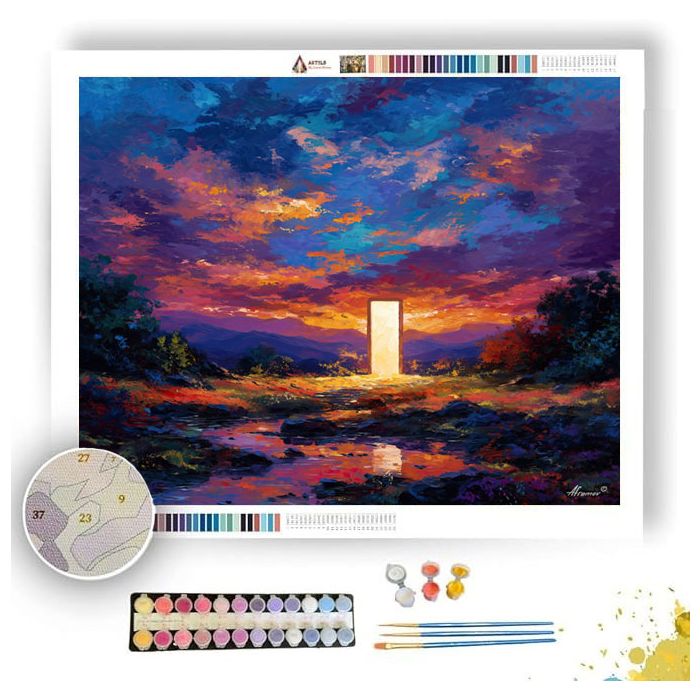 CELESTIAL GATEWAY - Paint by Numbers Full Kit