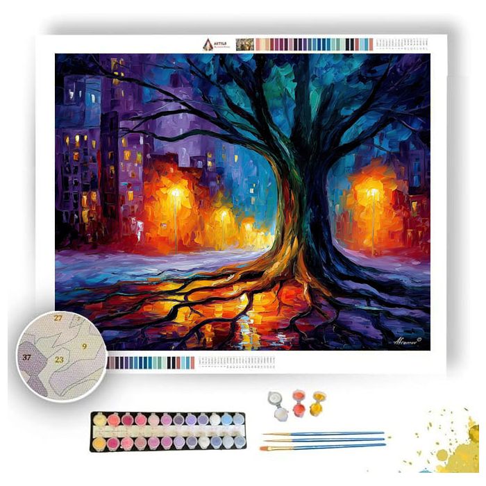 ROOTBOUND CITY - Paint by Numbers Full Kit