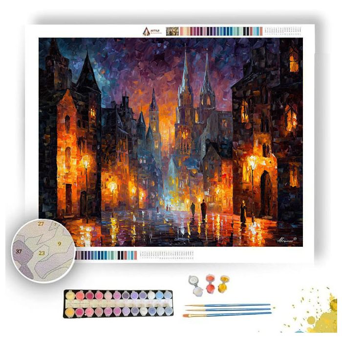 EMBERSTONE METROPOLIS - Paint by Numbers Full Kit