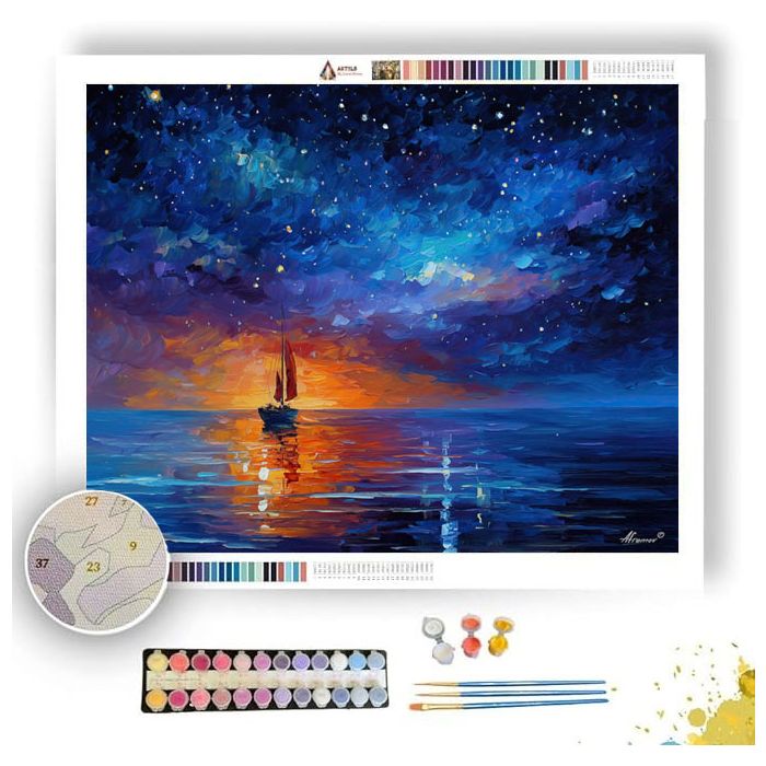 NIGHTWIND VOYAGER - Paint by Numbers Full Kit