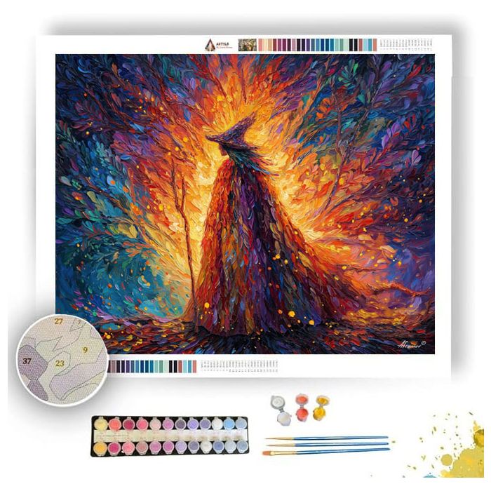 EMBERROOT SHAMAN - Paint by Numbers Full Kit