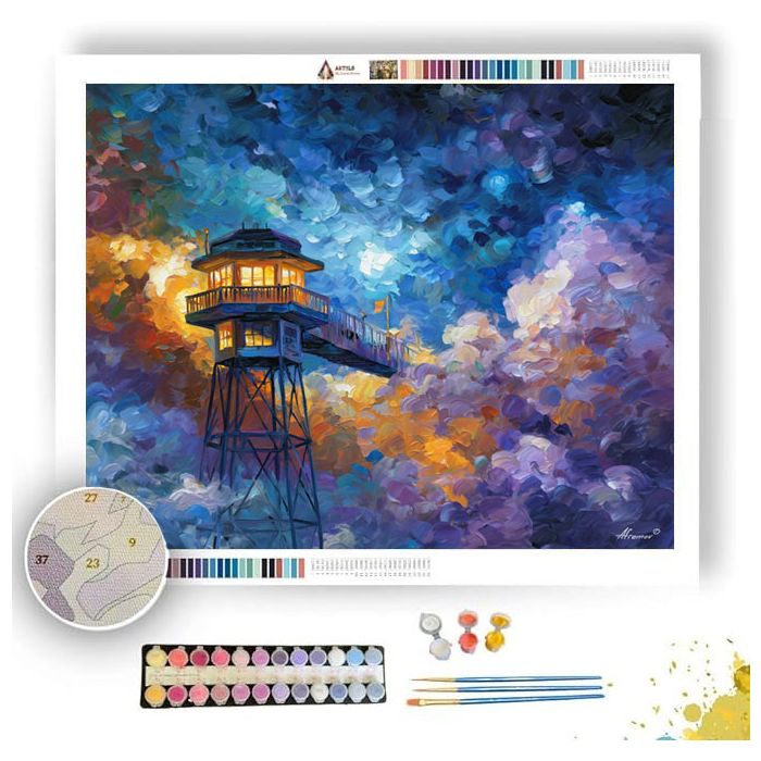 SKYROOT OBSERVATORY - Paint by Numbers Full Kit