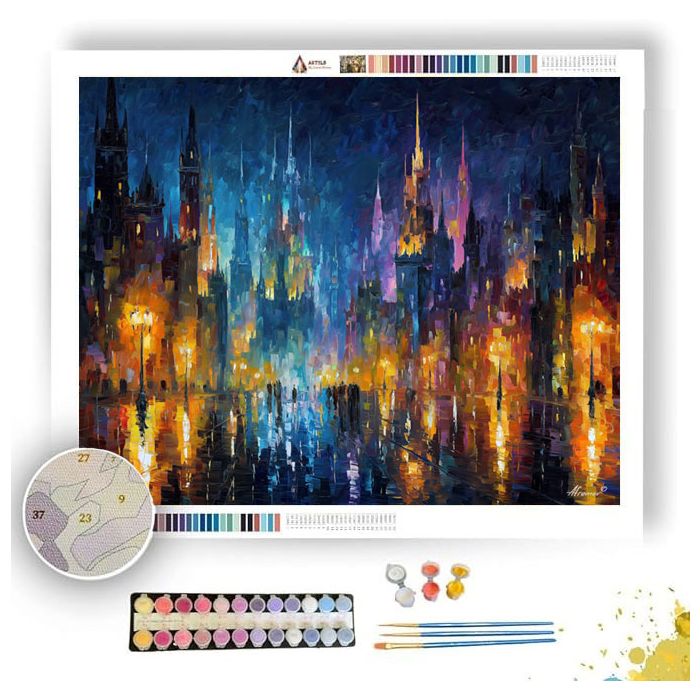 ASTRAL SPIRE CITY - Paint by Numbers Full Kit