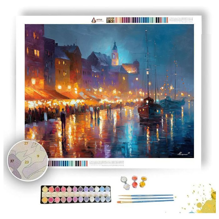 MISTPORT BAZAAR - Paint by Numbers Full Kit