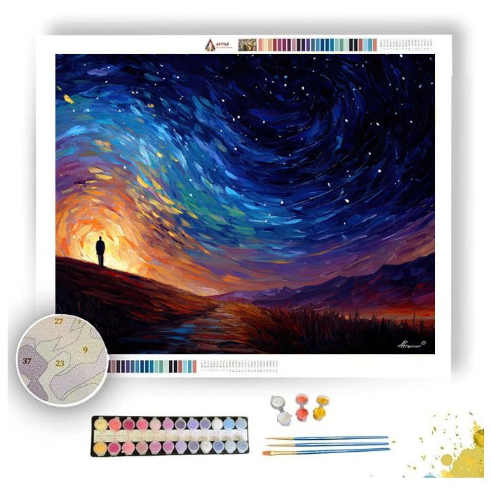 STARFALL WATCHER - Paint by Numbers Full Kit