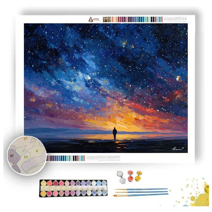 STARBOUND TRAVELER - Paint by Numbers Full Kit
