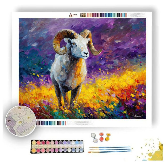 SKYMEADOW RAM - Paint by Numbers Full Kit